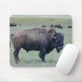 Tapis De Souris Bison (Avec souris)