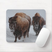 Tapis De Souris Bison de Yellowstone (Avec souris)