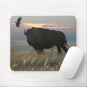 Tapis De Souris Bison/Eagle Mousepad (Avec souris)