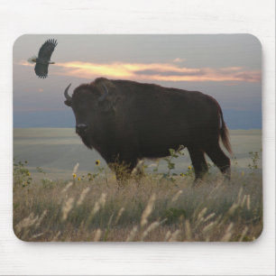 Tapis De Souris Bison/Eagle Mousepad