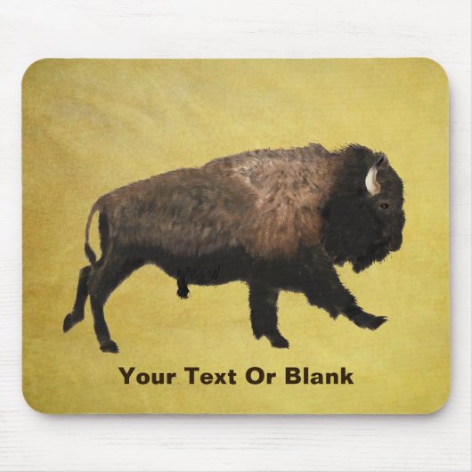 Tapis De Souris Bison galopant (Devant)