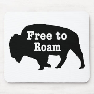 Tapis De Souris Bison libre de Roam