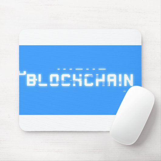 Tapis De Souris Bit chaîne de blocs (Avec souris)