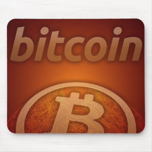 Tapis De Souris Bitcoin (Devant)