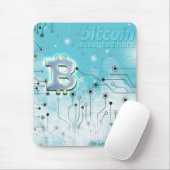 Tapis De Souris Bitcoin (Avec souris)