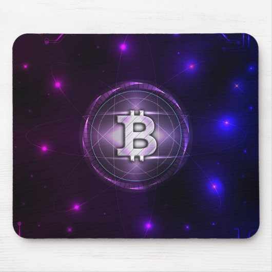 Tapis De Souris Bitcoin (Devant)