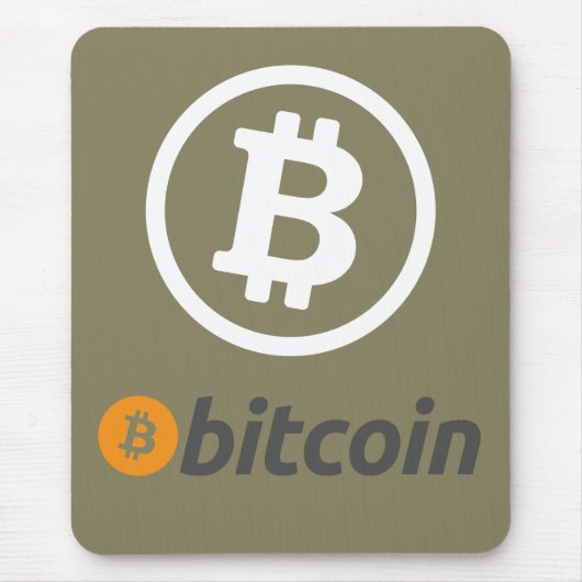 Tapis De Souris Bitcoin (Devant)