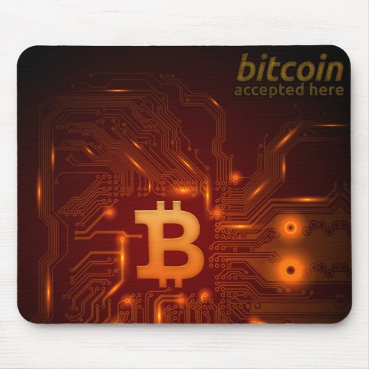 Tapis De Souris Bitcoin (Devant)