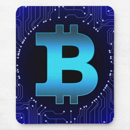 Tapis De Souris Bitcoin (Devant)
