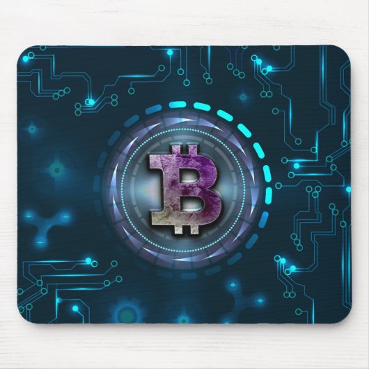 Tapis De Souris Bitcoin (Devant)