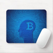 Tapis De Souris Bitcoin (Avec souris)
