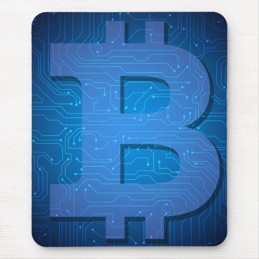 Tapis De Souris Bitcoin (Devant)