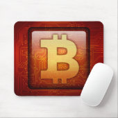 Tapis De Souris Bitcoin (Avec souris)