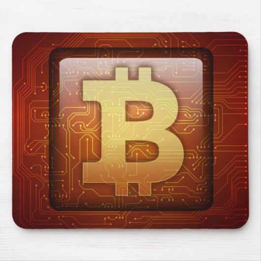 Tapis De Souris Bitcoin (Devant)