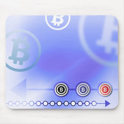Tapis De Souris Bitcoin (Devant)