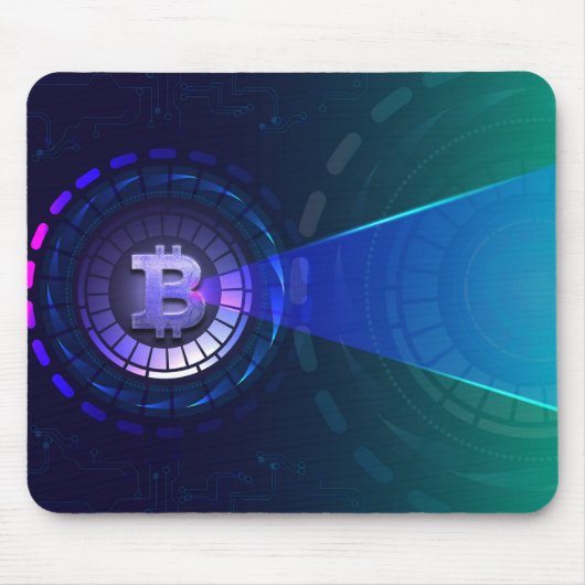 Tapis De Souris Bitcoin (Devant)