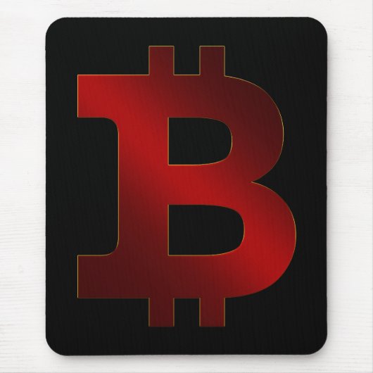 Tapis De Souris Bitcoin (Devant)