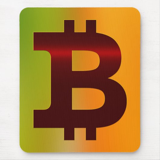 Tapis De Souris Bitcoin (Devant)