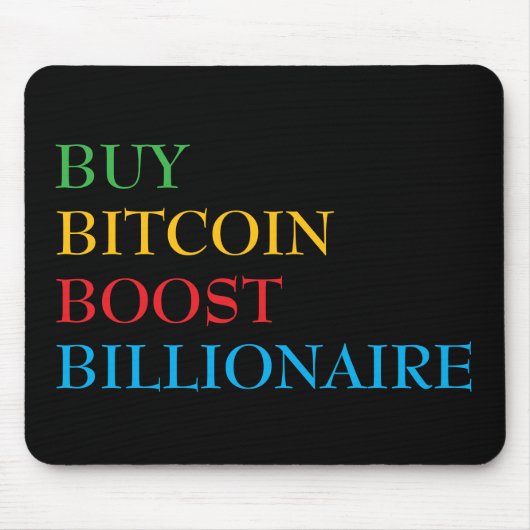 Tapis De Souris Bitcoin Crypto (Devant)