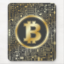 Bitcoin Logo Crypto Circuit Board Cryptomonnaie