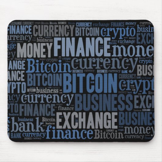Tapis De Souris Bitcoin logo graphique (Devant)
