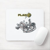 Tapis De Souris Bitcoin Plan B Astronaute (Avec souris)