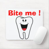 TAPIS DE SOURIS "BITE ME" DUR (Avec souris)