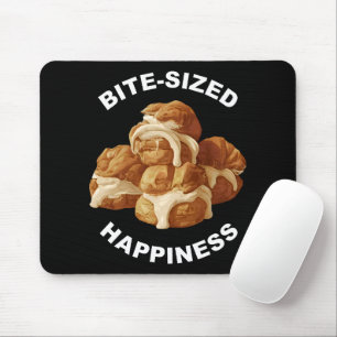 Tapis De Souris Bite Sized Bonheur Profiteroles