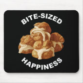 Tapis De Souris Bite Sized Bonheur Profiteroles (Devant)
