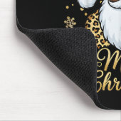 Tapis De Souris Black African American Santa Claus Christmas Afro (Coin)