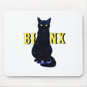 Tapis De Souris Black Cat Binx Halloween fête des cadeaux