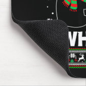 Tapis De Souris Black Cat What Pushing Tree Over Ugly Christmas Sw (Coin)