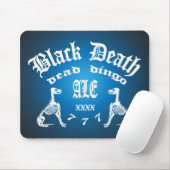 Tapis De Souris Black Death 777 - Dead Dingo Ale (Avec souris)
