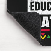 Tapis De Souris Black Educators Problacher Enseignant Black Histor (Coin)