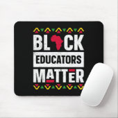 Tapis De Souris Black Educators Problacher Enseignant Black Histor (Avec souris)
