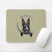 Tapis De Souris Black German Shepherd IAAM (Avec souris)