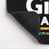 Tapis De Souris Black Girls Magic Melanin Histoire africaine-améri (Coin)