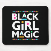 Tapis De Souris Black Girls Magic Melanin Histoire africaine-améri (Devant)