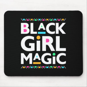 Tapis De Souris Black Girls Magic Melanin Histoire africaine-améri