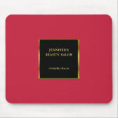 Tapis De Souris Black gold cardinal red promotional professional (Devant)