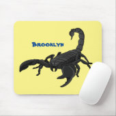 Tapis De Souris Black hungry scorpion (Avec souris)