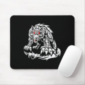 Tapis De Souris Black Jacob Fatu Wolf (Avec souris)