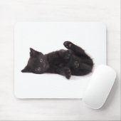 Tapis De Souris black kitten (Avec souris)