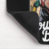 Tapis De Souris Black Lab Dog Local Southern Boy Camo Duck Hunting (Coin)