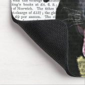 Tapis De Souris Black Labrador Avec Lunettes de soleil Coeur (Coin)