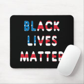 Tapis De Souris Black Lives Matter BLM (Avec souris)