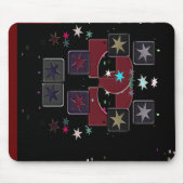 Tapis De Souris Black Mousepad Stars (Devant)