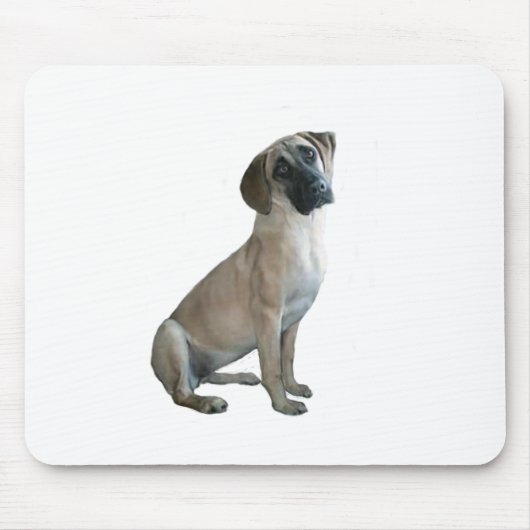 Tapis De Souris Black Mouth Cur #1 (Devant)