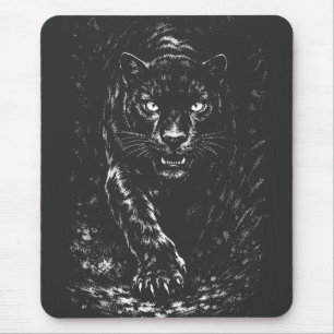 Tapis De Souris Black Panther — par BurnsInHell