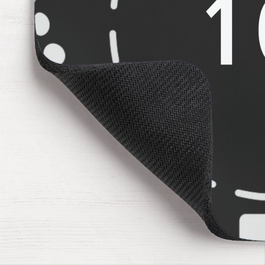 Tapis De Souris Black Poker Chip (Coin)